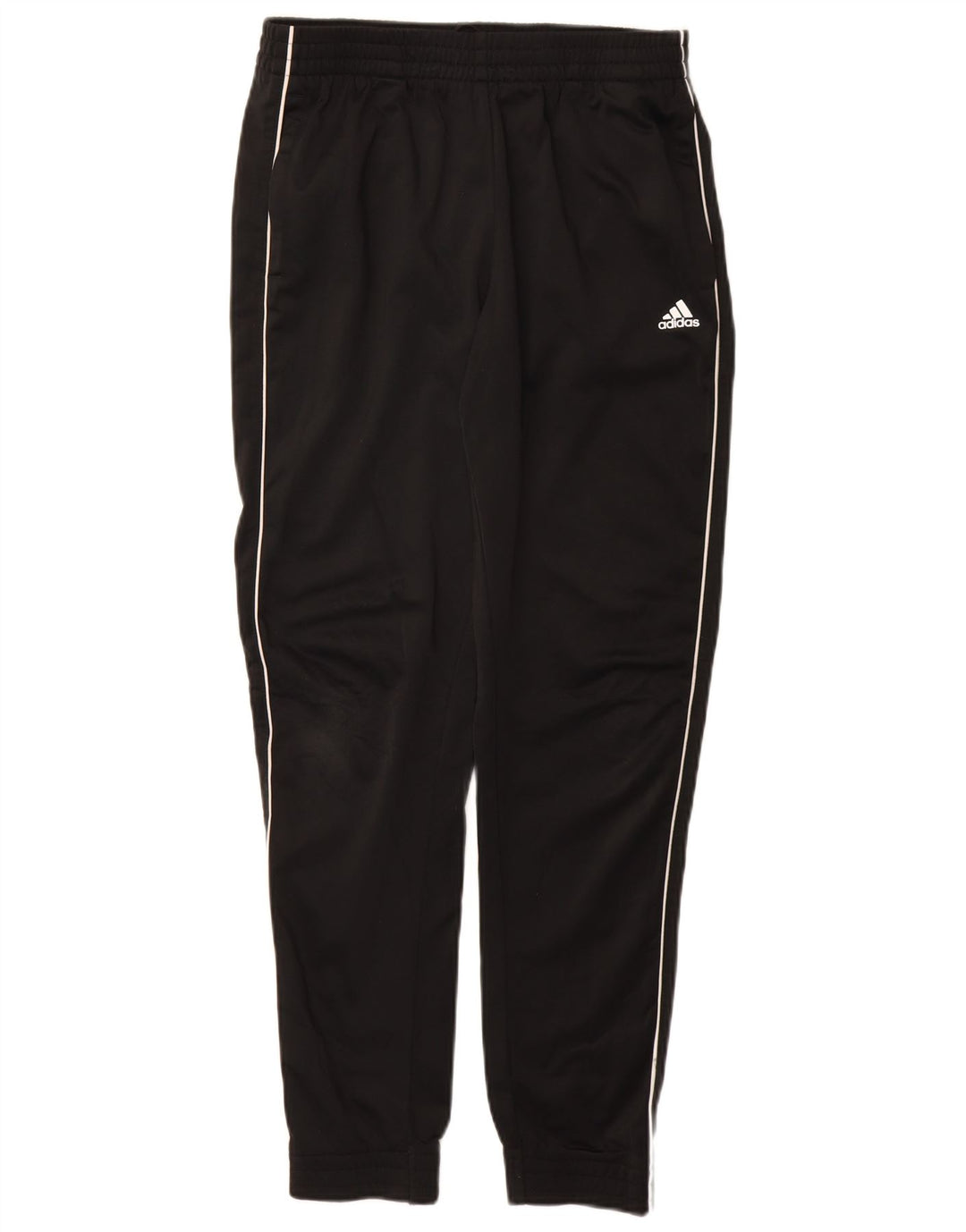 Adidas meninos calças de treino joggers 13-14 anos preto poliéster