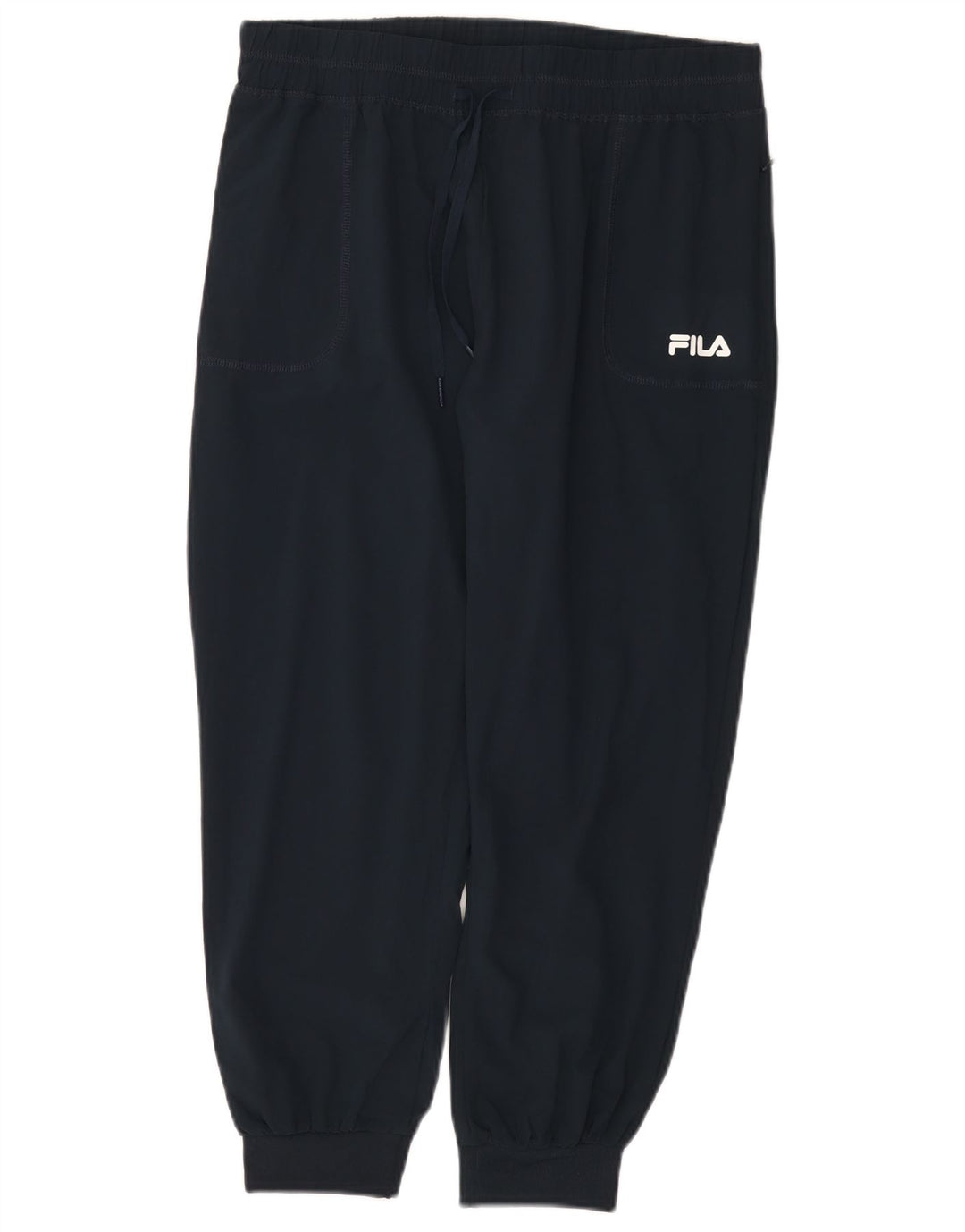 Calça de treino feminina Fila Joggers UK 12 médio azul marinho poliéster