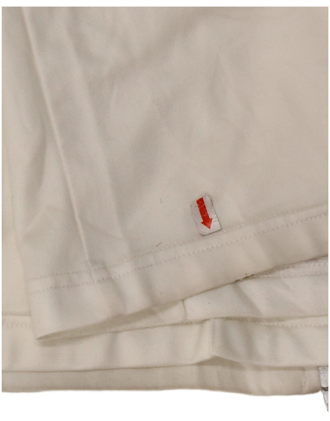 Calças de treino masculinas ADIDAS poliéster branco médio