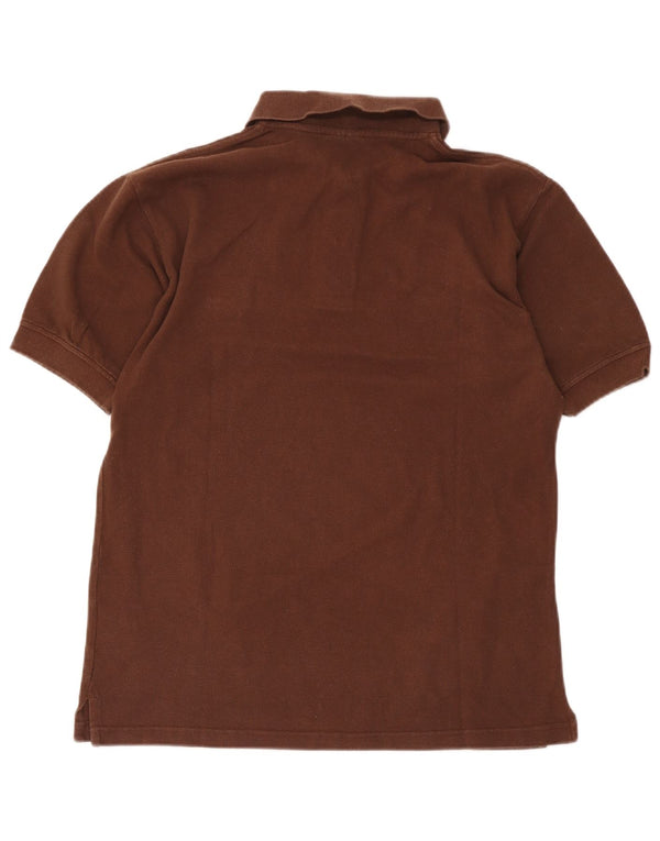 Camisa polo masculina Champion de algodão marrom médio