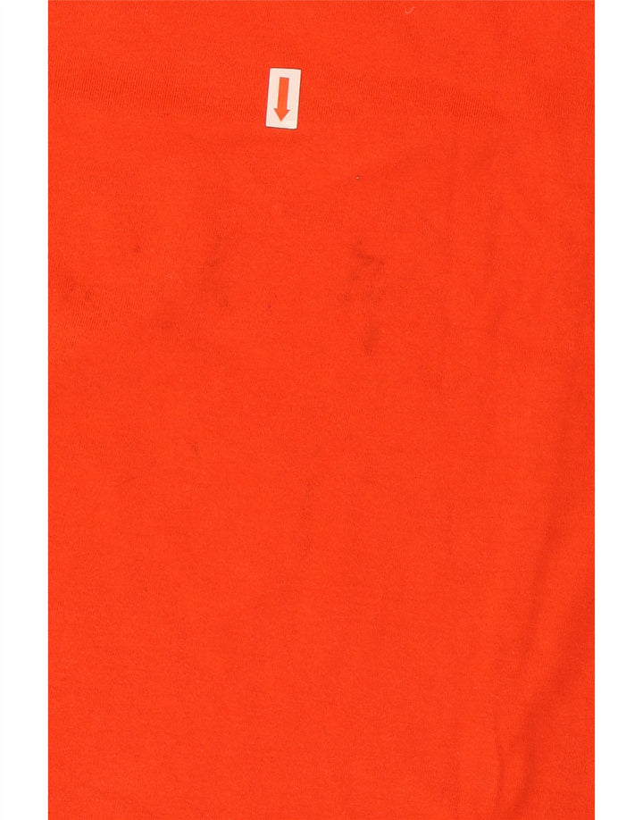 Camiseta Puma Menino Top 15-16 Anos Laranja Colorblock