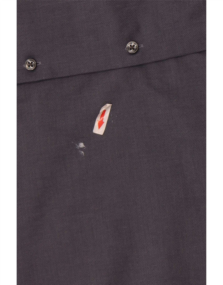 Camisa masculina Calvin Klein Regular Fit tamanho 16 grande cinza