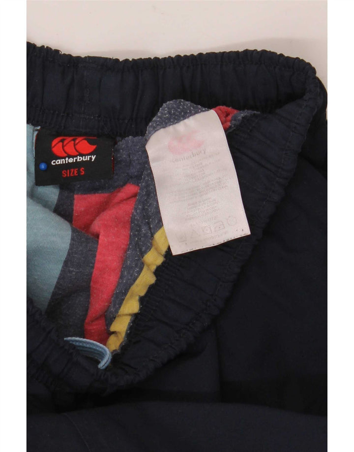 Calça esportiva masculina Canterbury Graphic Joggers pequena azul marinho
