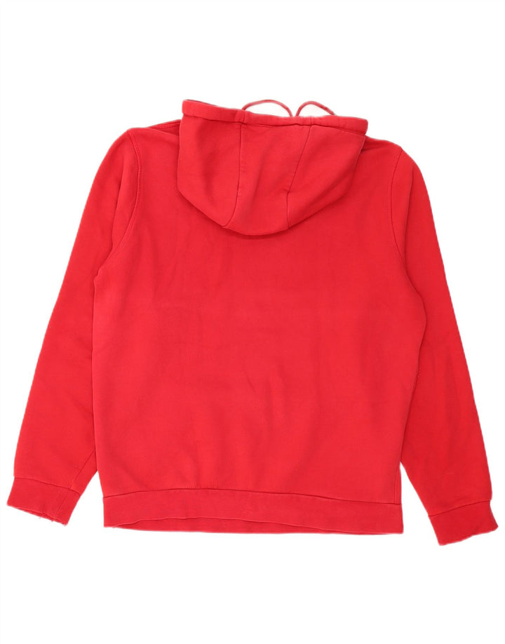 Suéter com capuz gráfico masculino TOMMY HILFIGER médio vermelho