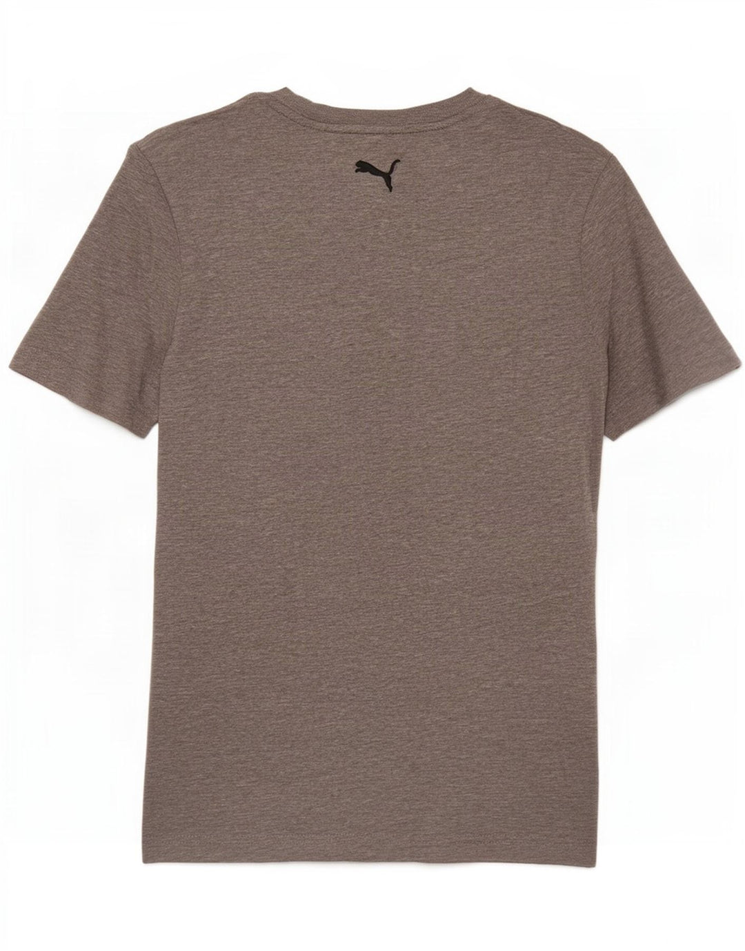 Puma Mens Graphic T-Shirt Top Pequeno Cinza Salpicado