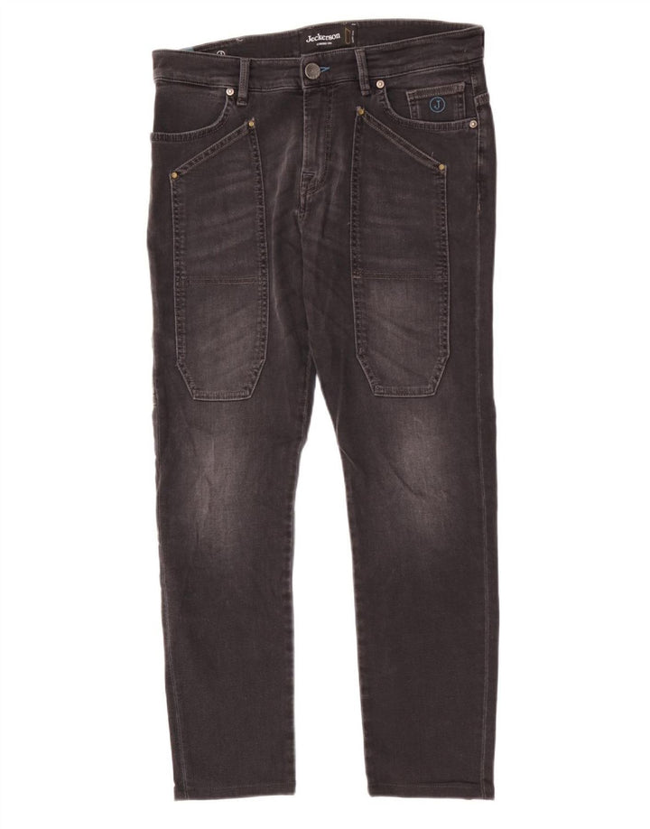 Calça jeans masculina Jeckerson W32 L28 preta