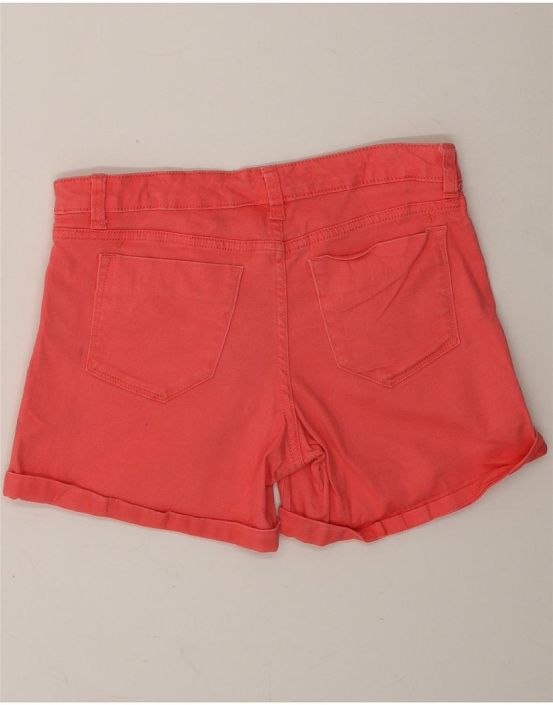 MOSSIMO Womens Premium Denim Shorts US 8 Medium W30 Red Cotton Vintage Mossimo and Second-Hand Mossimo from Messina Hembry 