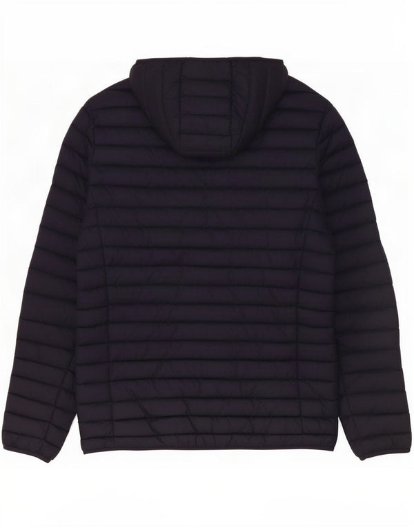 Jaqueta masculina acolchoada com capuz Ciesse Piumini tamanho 56 2XL azul marinho