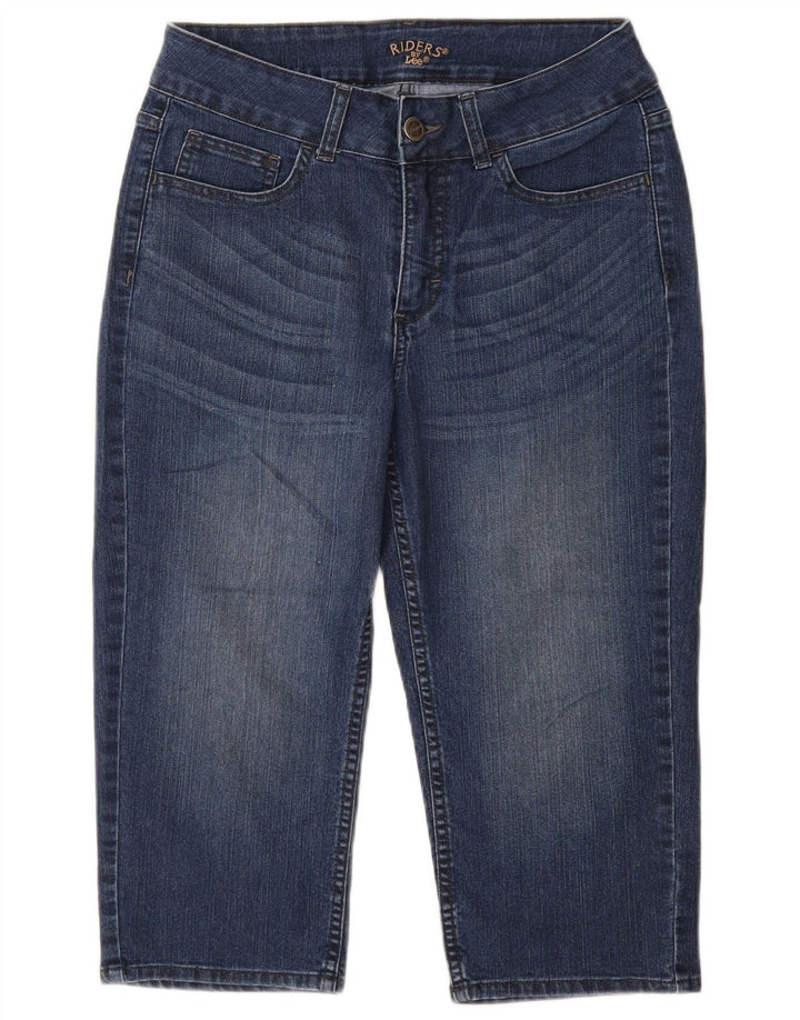 LEE Womens Riders Loose Fit Capri Jeans EUA 8 Médio W28 L18 Algodão Azul