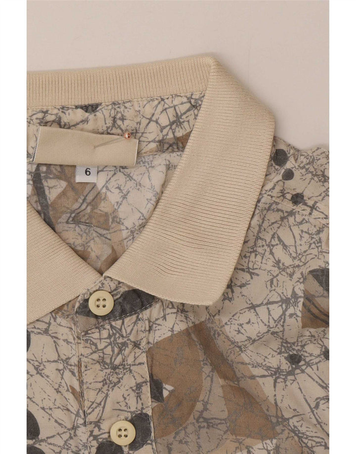 Pulôver masculino Malagrida com estampa abstrata de manga curta XL Viscose cinza