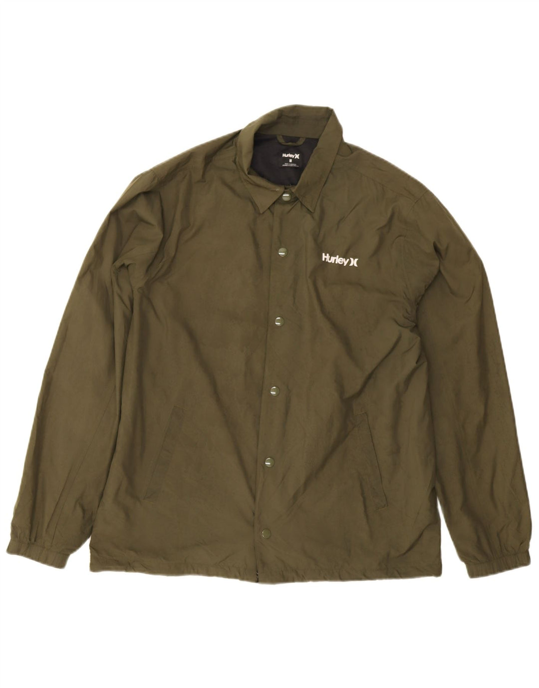 Jaqueta bomber masculina Hurley UK 38 poliéster cáqui médio