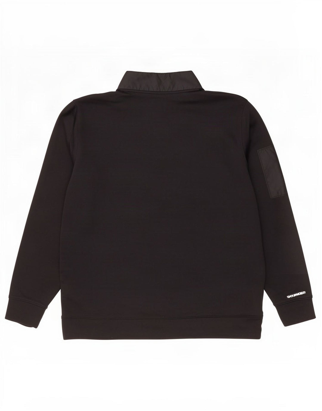 Moletom masculino Under Armour com zíper e gola XL em poliéster preto