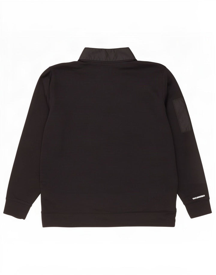 Moletom masculino Under Armour com zíper e gola XL em poliéster preto