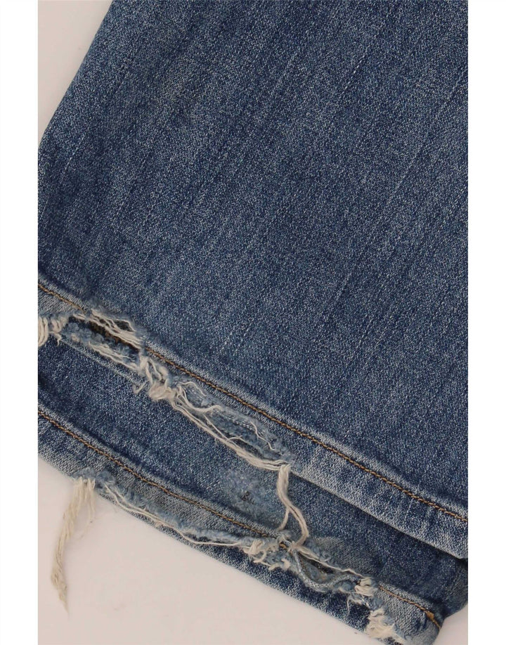 Wrangler Masculino Texas Straight Jeans W34 L30 Azul Algodão