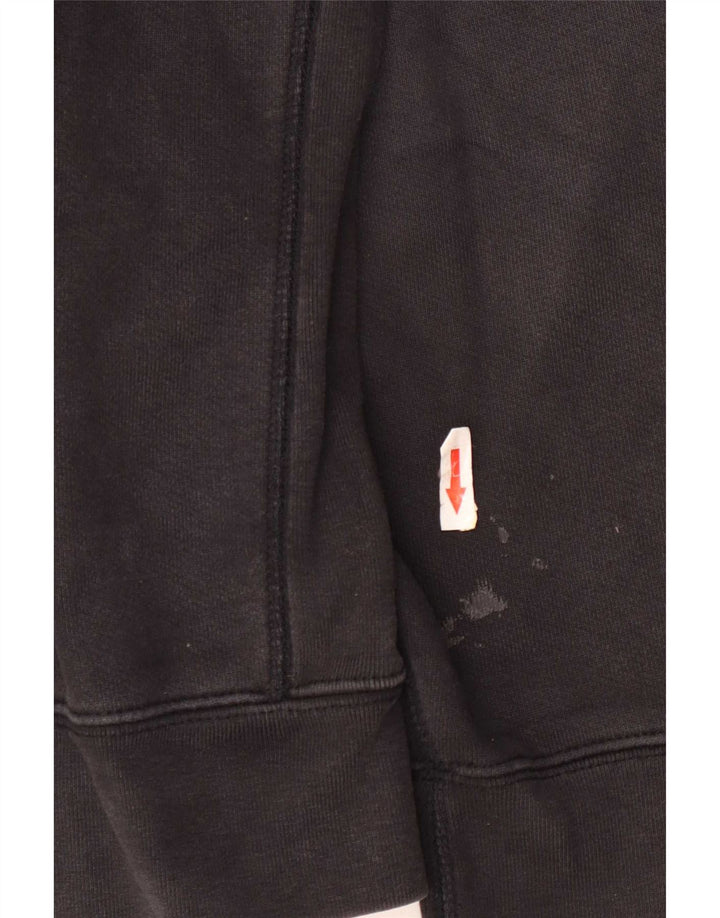 Moletom com capuz masculino Levi's grande algodão preto