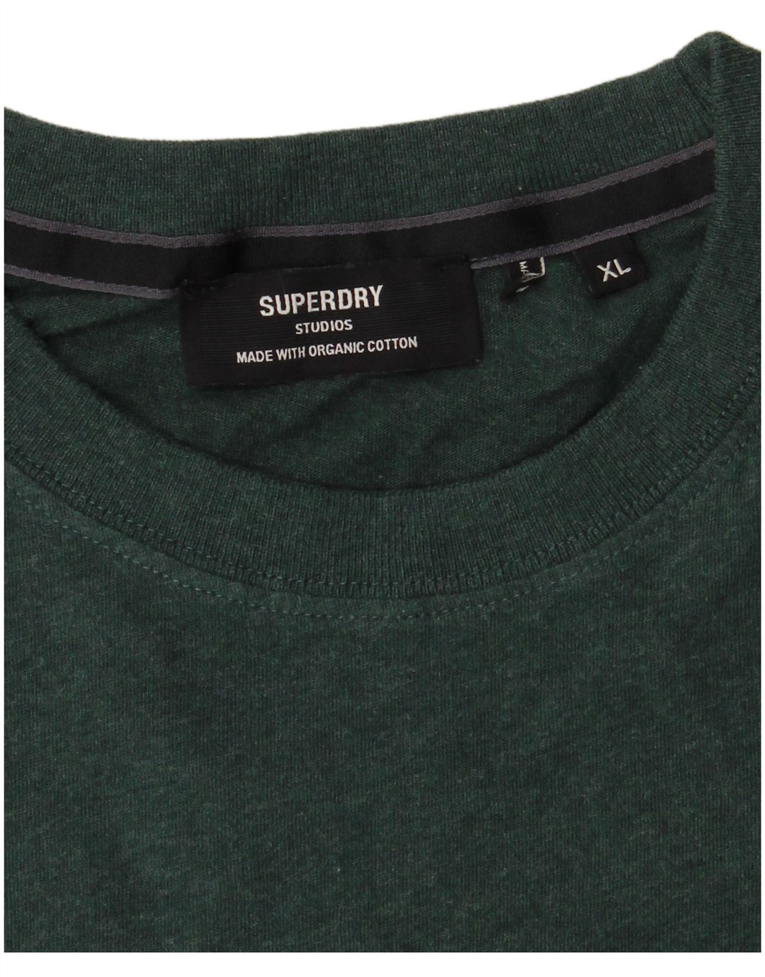 Camiseta masculina Superdry Top XL algodão verde