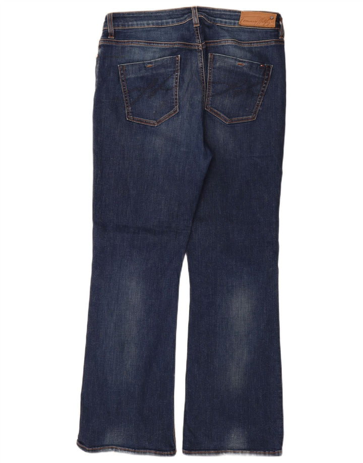 Jeans feminino Tommy Hilfiger Bootcut W32 L30 azul marinho algodão