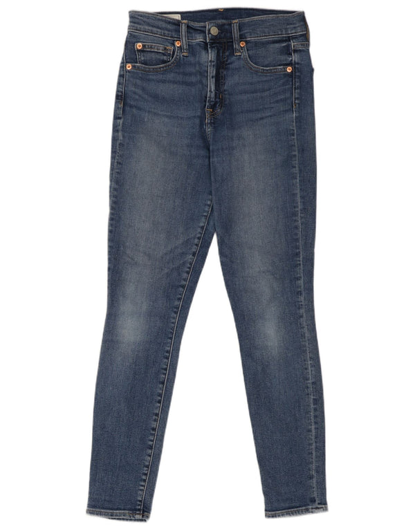 Jeans skinny de cintura alta feminino Gap W27 L27 azul