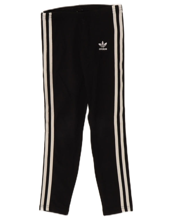 Leggings Adidas Meninas 7-8 Anos Algodão Preto