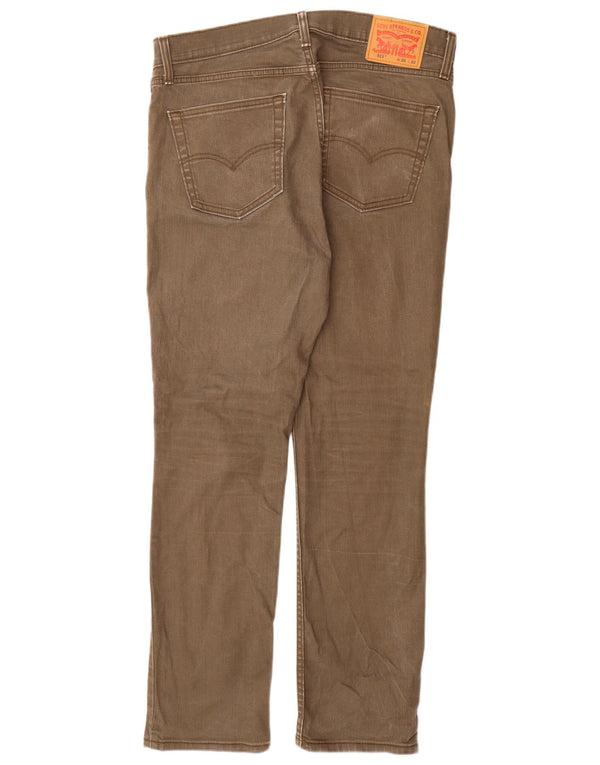 Calça Jeans Levis 511 Slim Masculina W36 L32 Cinza Algodão