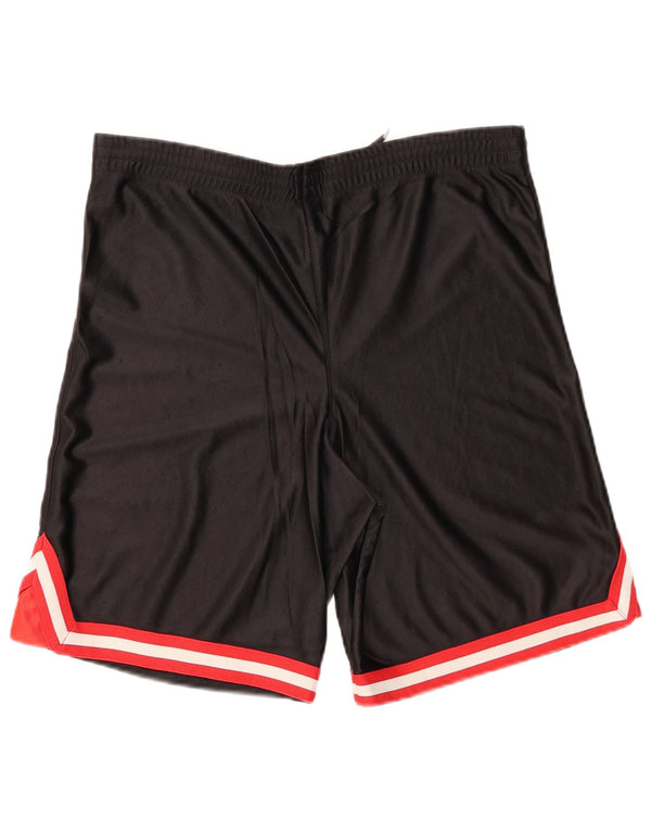 Russell Athletic Boys Sport Shorts 14-15 anos preto colorblock poliéster