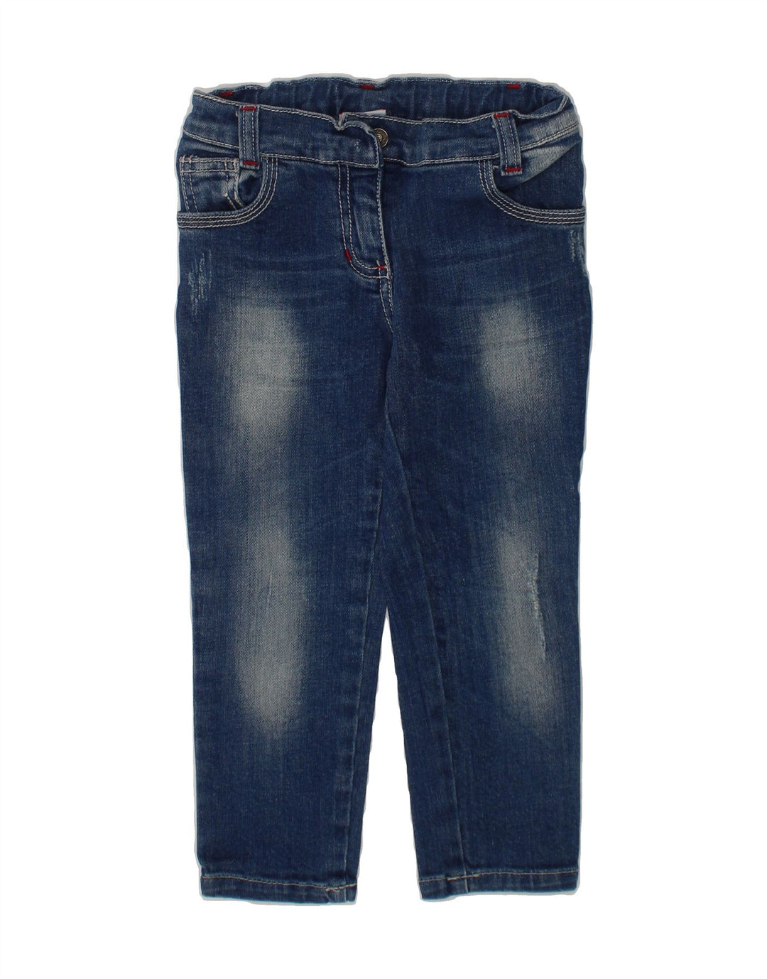 ICEBERG Girls Slim Jeans 2-3 Years W20 L14 Blue Cotton Vintage Iceberg and Second-Hand Iceberg from Messina Hembry 