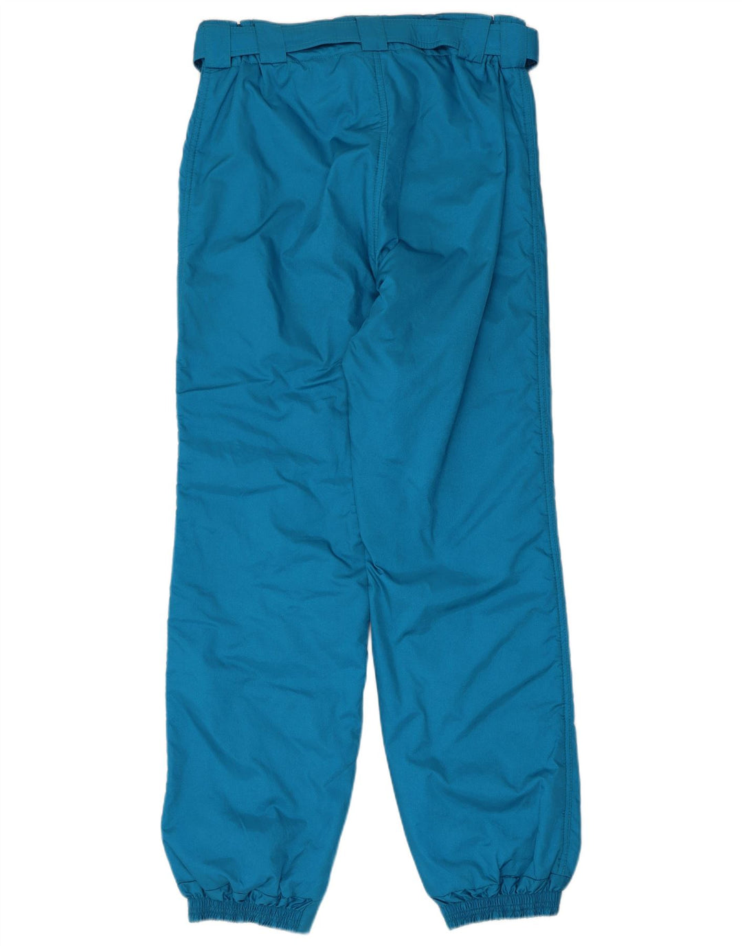 Calças de esqui dos corredores dos homens do vintage IT 52 grande poliéster azul