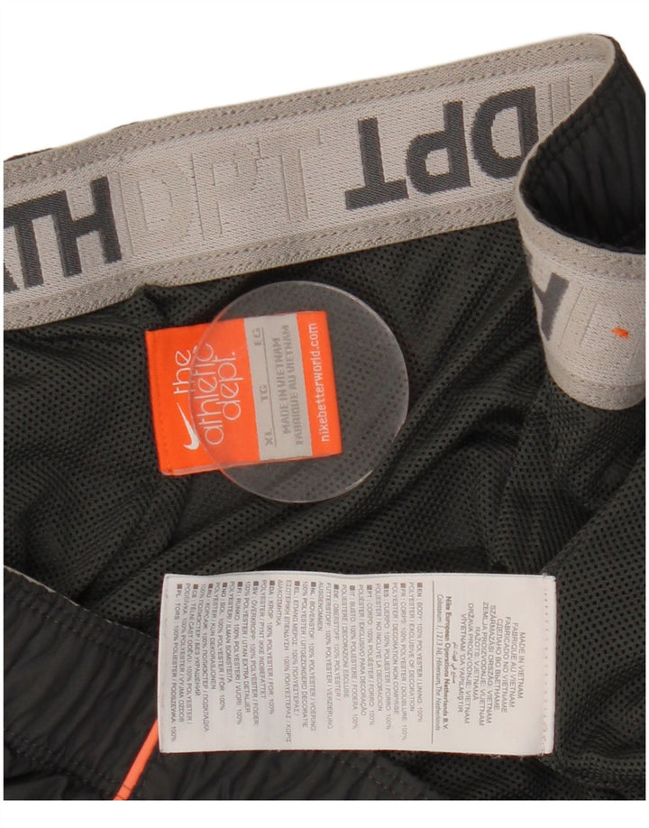 Calça de treino masculina Nike XL cinza poliéster