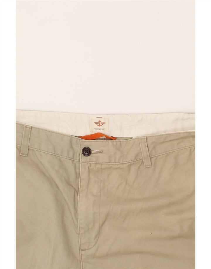 DOCKERS Mens Chino Shorts W36 Large Beige Cotton Vintage Dockers and Second-Hand Dockers from Messina Hembry 