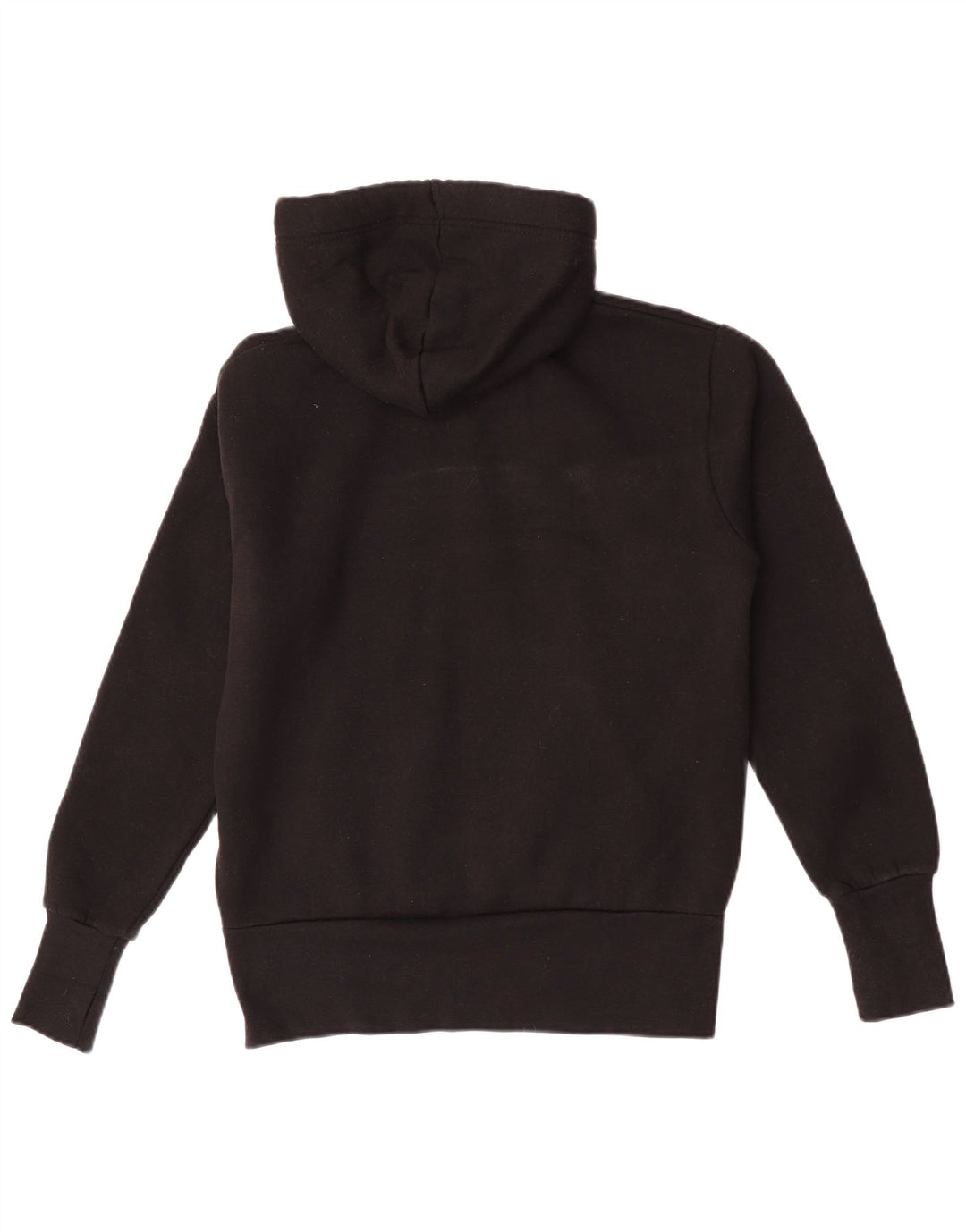 Suéter com capuz gráfico feminino Bench UK 12 algodão preto médio