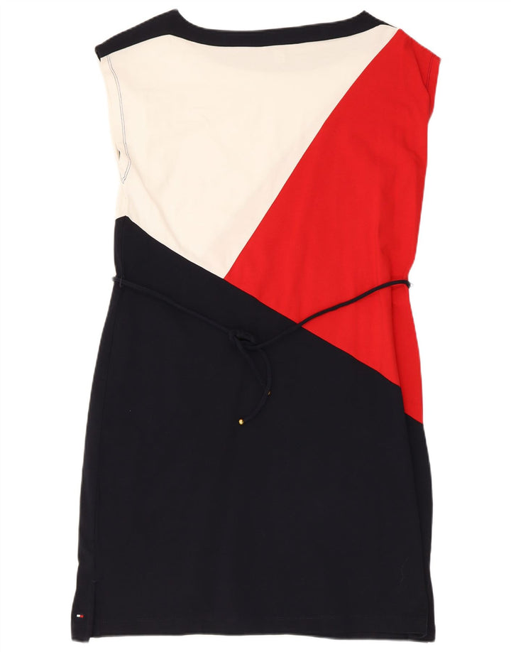 Vestido bainha feminino Tommy Hilfiger UK 12 médio multicolorido colorblock