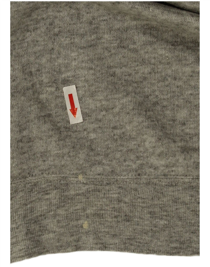 Champion moletom masculino gráfico de manga curta jumper pequeno cinza colorblock