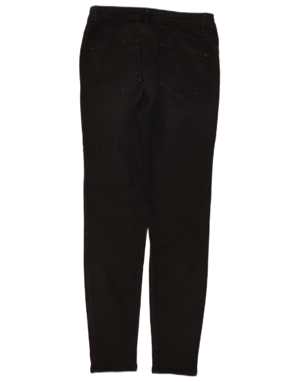 ZARA Jeans Skinny Feminino EU 38 Pequeno W28 L28 Preto