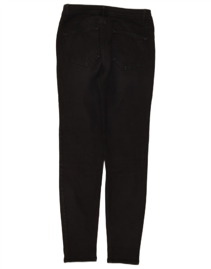 ZARA Jeans Skinny Feminino EU 38 Pequeno W28 L28 Preto