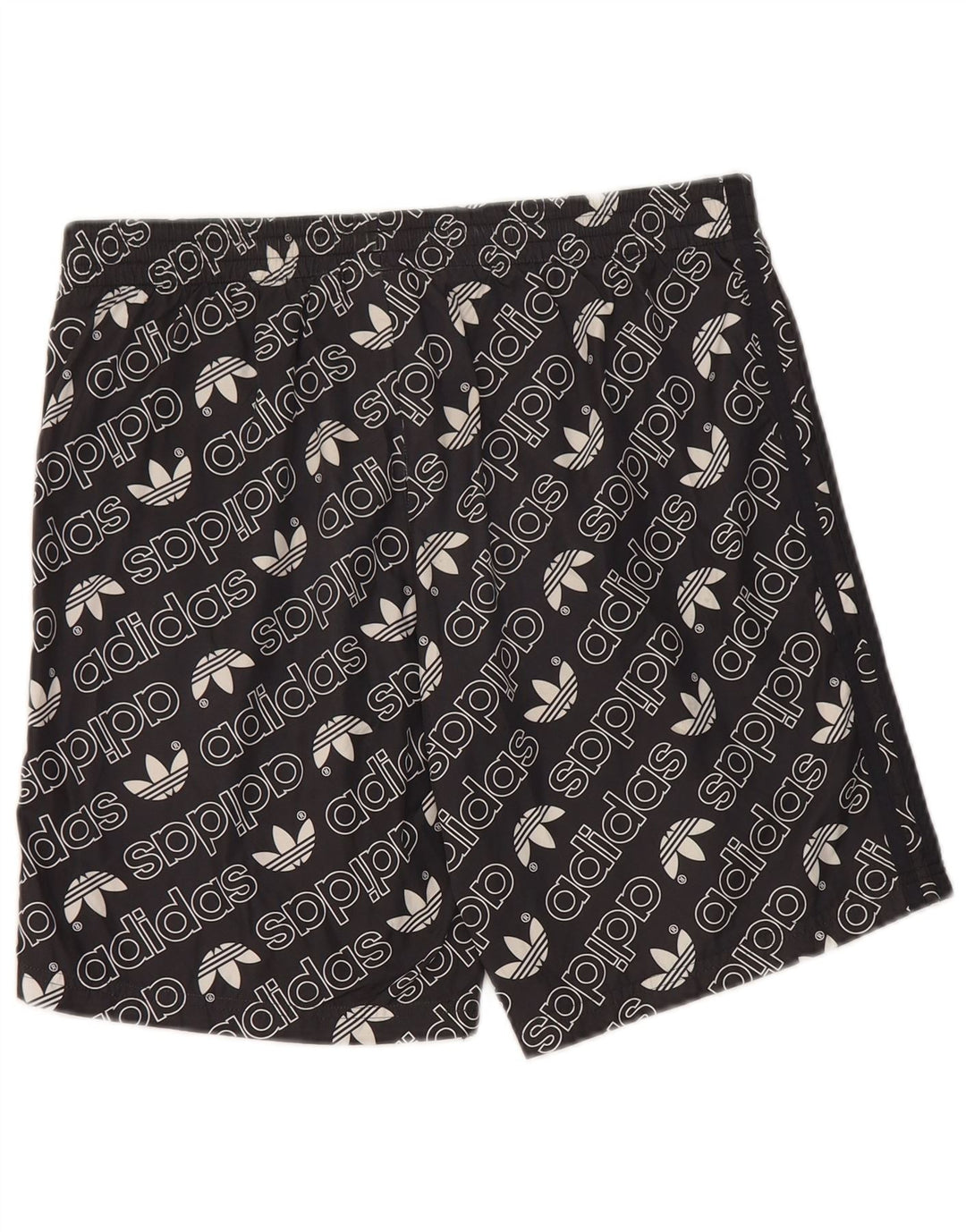 Shorts esportivos gráficos Adidas meninos 15-16 anos preto poliéster