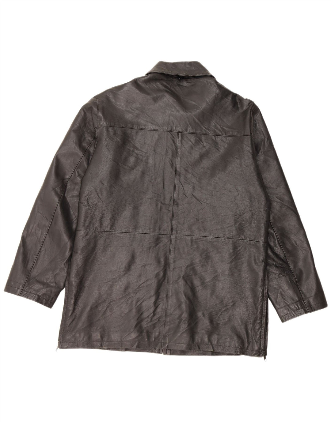 Jaqueta de couro masculina CONBIPEL IT 44 XS couro preto