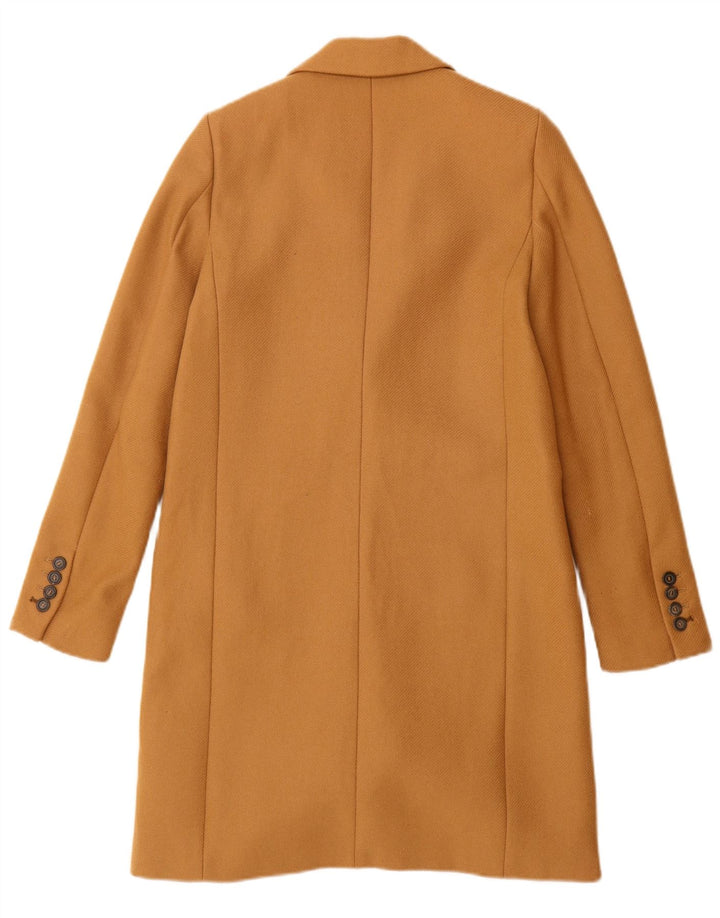 Sobretudo feminino Zara UK 6 XS lã marrom