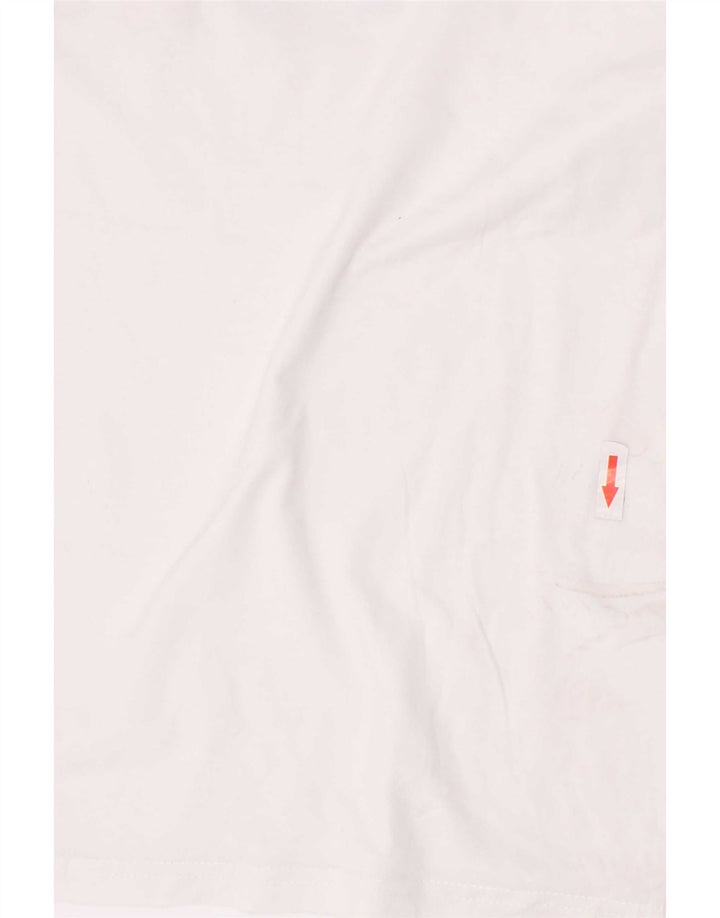 Top Kappa Boys Graphic T-Shirt 11-12 Anos Branco