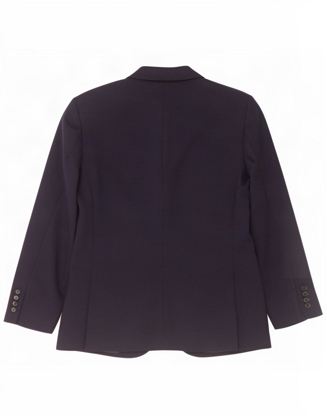 Jaqueta blazer masculina de 2 botões Marks & Spencer Reino Unido 42 grande azul marinho poliamida