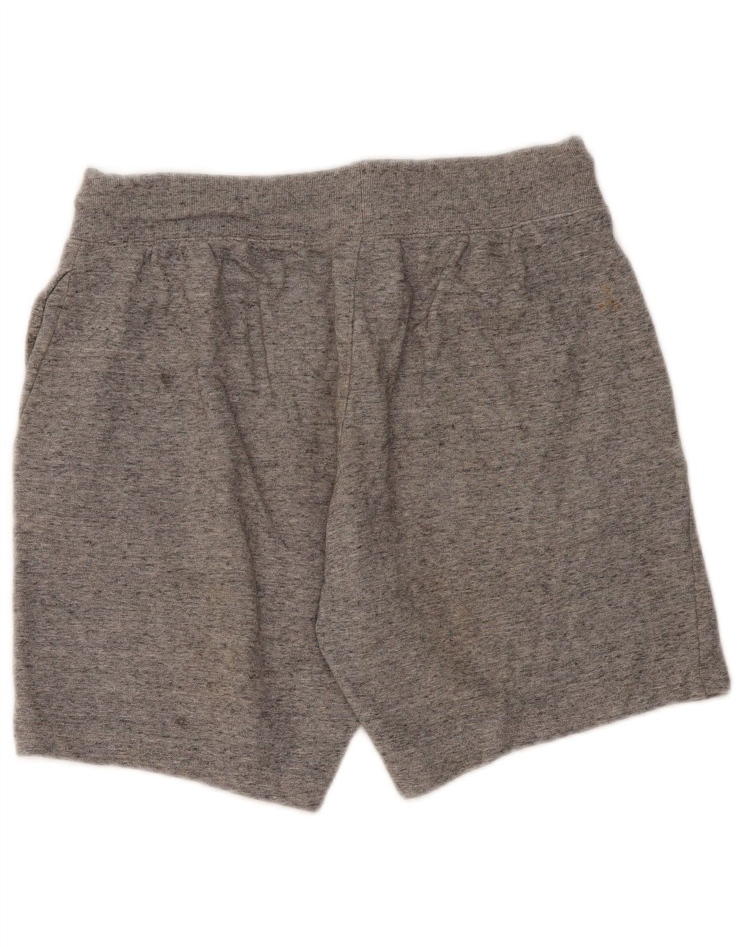 Shorts esportivos masculinos Champion algodão manchado cinza médio