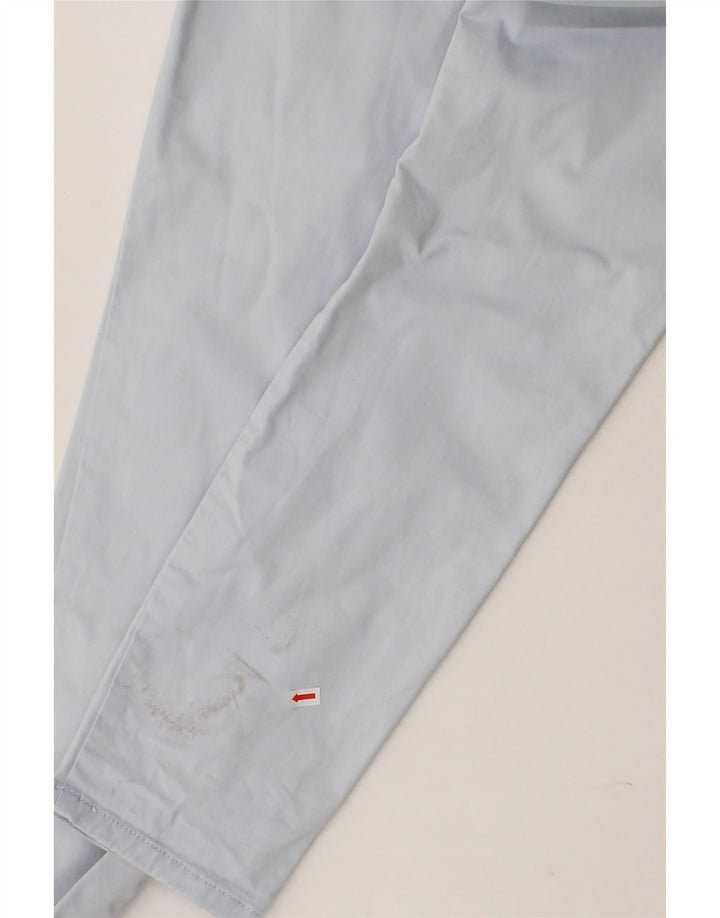 TOMMY HILFIGER Womens Slim Chino Trousers W28 L28 Blue Cotton Vintage Tommy Hilfiger and Second-Hand Tommy Hilfiger from Messina Hembry 