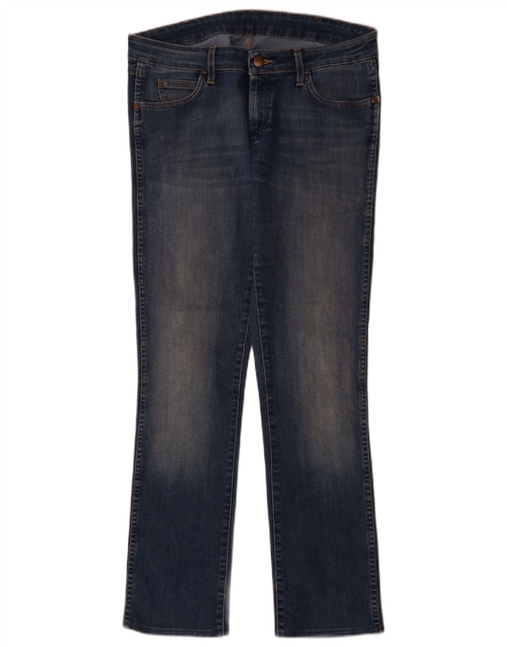 WRANGLER Masculino Lia Slim Jeans W31 L30 Azul Algodão