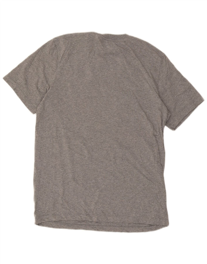 Camiseta Jordan Masculina Graphic Top Cinza Médio Algodão