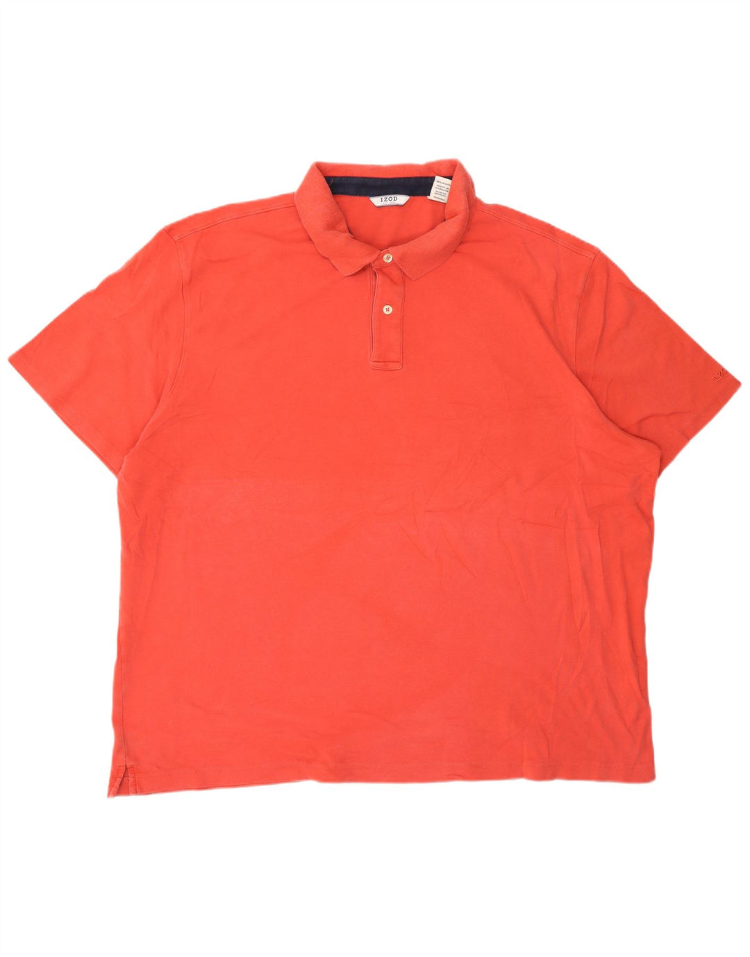 Camisa polo masculina Izod 2XL algodão rosa