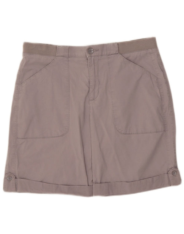 Shorts feminino Lee de cintura média e ajuste relaxado W34 cinza grande