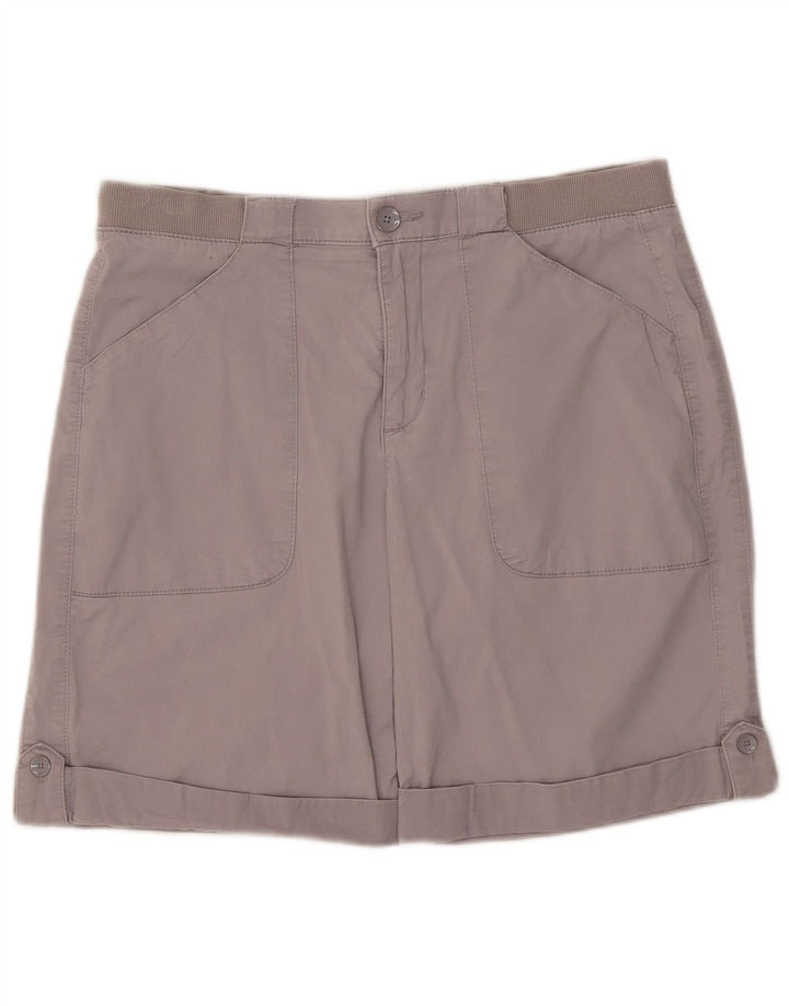 Shorts feminino Lee de cintura média e ajuste relaxado W34 cinza grande