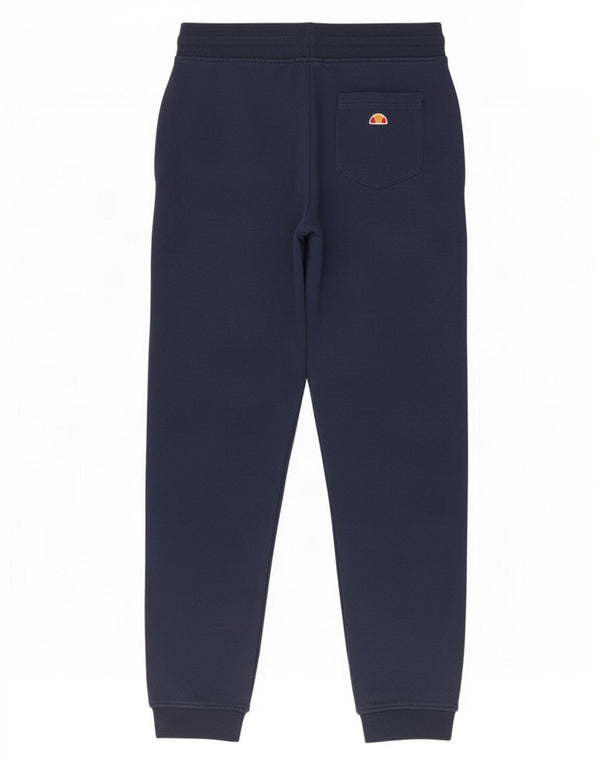 Ellesse Mens Graphic Tracksuit Trousers Joggers Large Navy Blue Cotton