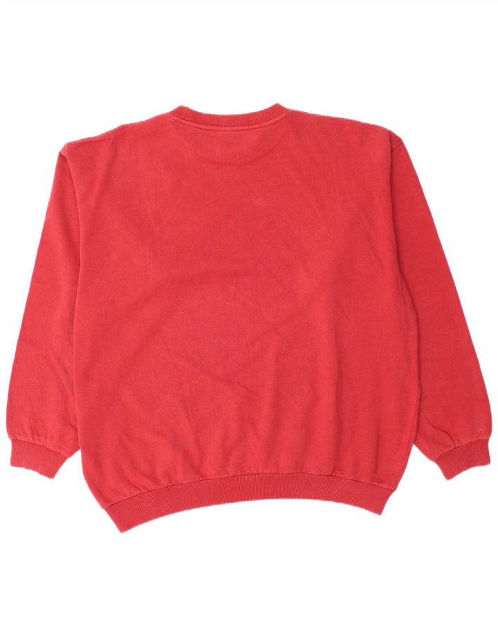 Moletom masculino Fila Jumper IT 52/54 grande algodão vermelho