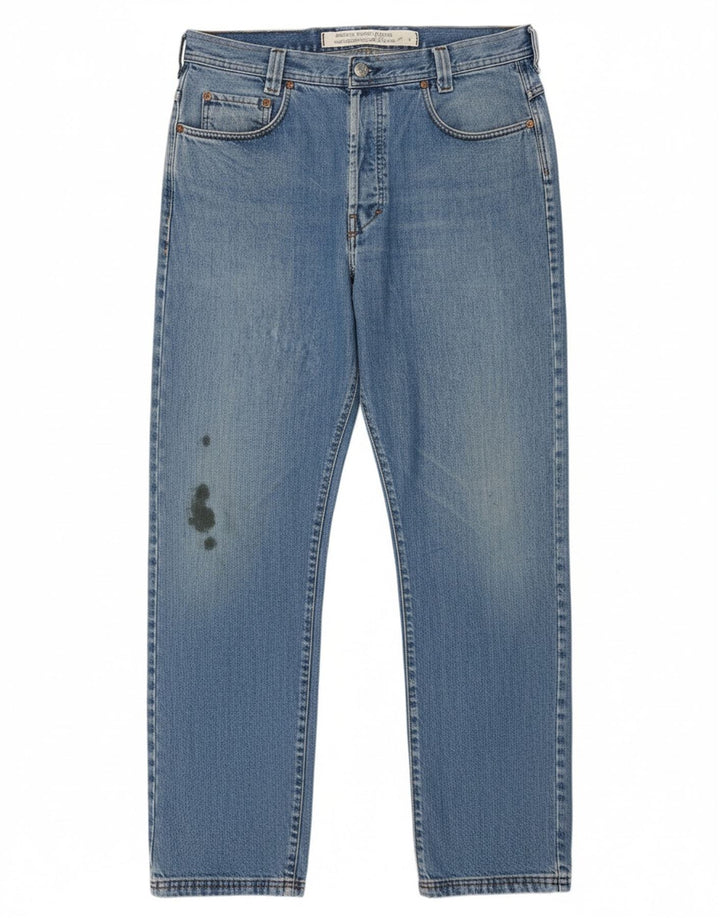 DIESEL Masculino Jeans Reta W33 L34 Azul Clássico