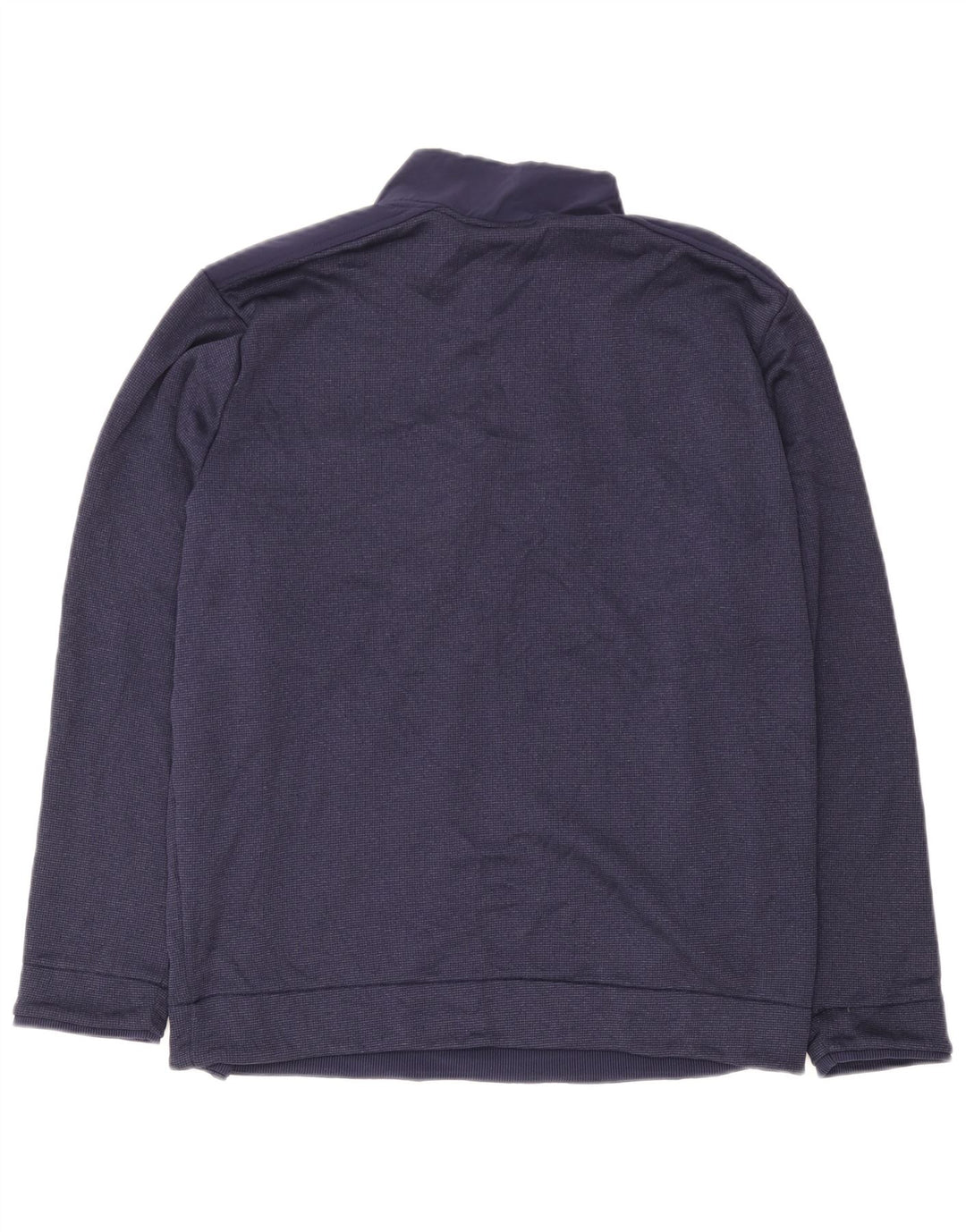 Moletom masculino Under Armour com zíper e gola XL azul marinho poliéster